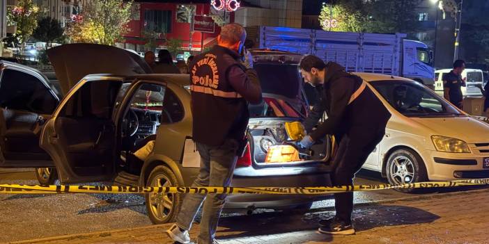 İçerisinde 3 çocuğun bulunduğu araçta patlama!