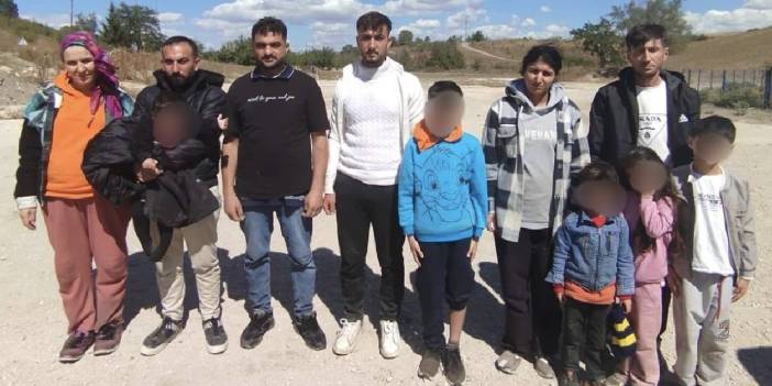 11 kaçak göçmen yakalandı!