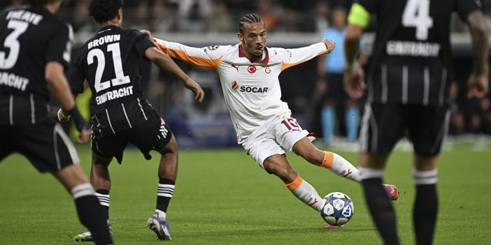 Galatasaray Frankfurt'a farklı kaybetti: Şampiyonlar Ligi'ne yenilgiyle başladı