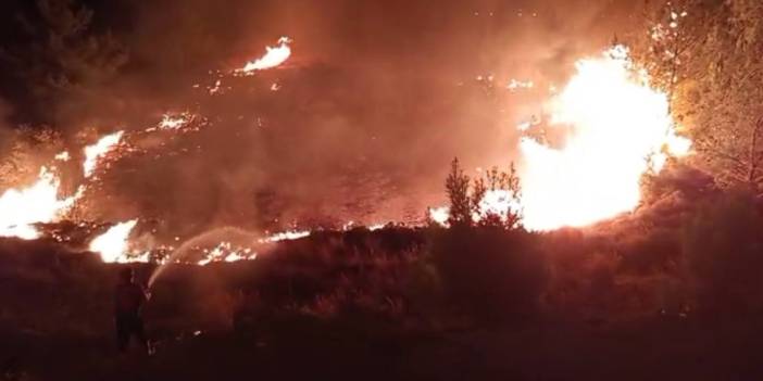 Düğün eğlencesi facia getiriyordu: Havai fişekler yangın çıkardı