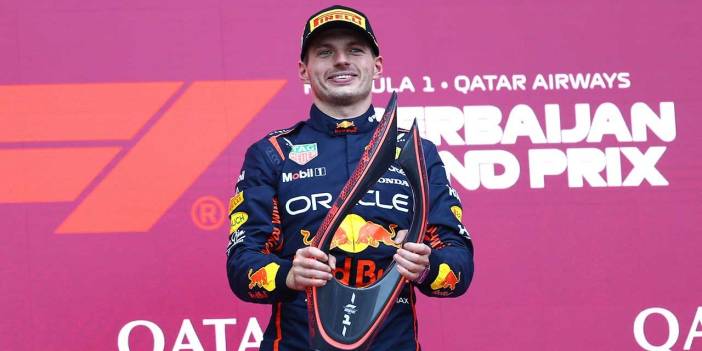 Max Verstappen Azerbaycan'ı salladı