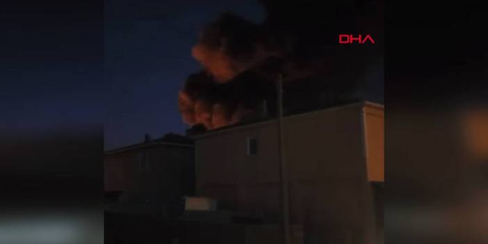 Hurdalıkta çıkan yangın 2 eve sıçradı