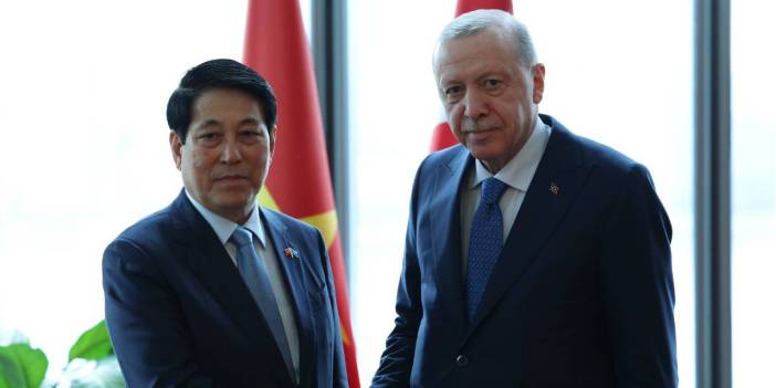 Erdoğan, New York’ta Vietnam Devlet Başkanı Cuong ile görüştü