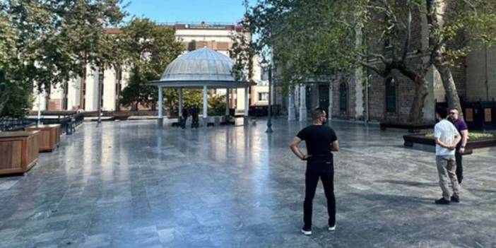 Tarihi camide şüpheli çanta alarmı: Böyle patlatıldı!