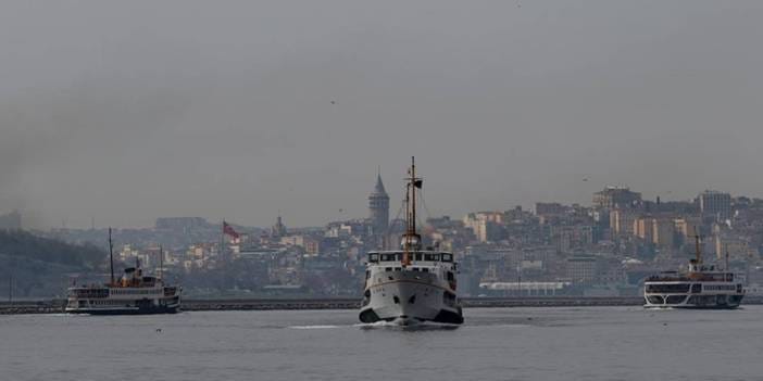 İstanbul'da bazı vapur seferleri iptal edildi