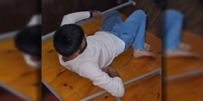 Bazanın altında 2 saat kıpırdamadan bekledi: Yakalandı