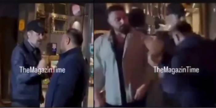 Magazin muhabiri Nejat İşler'e kafa attı