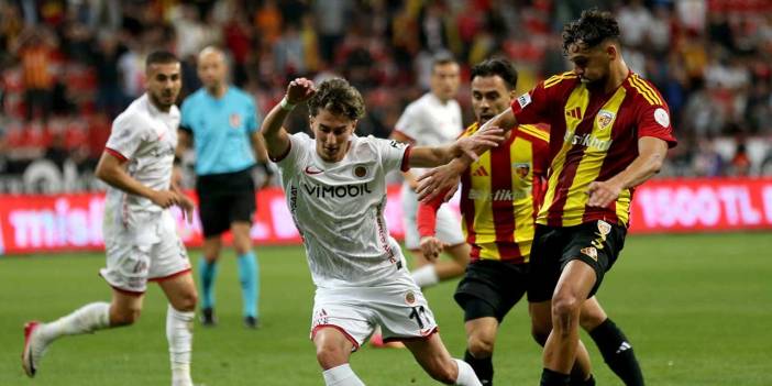 9 kişiyle 1 puan aldılar