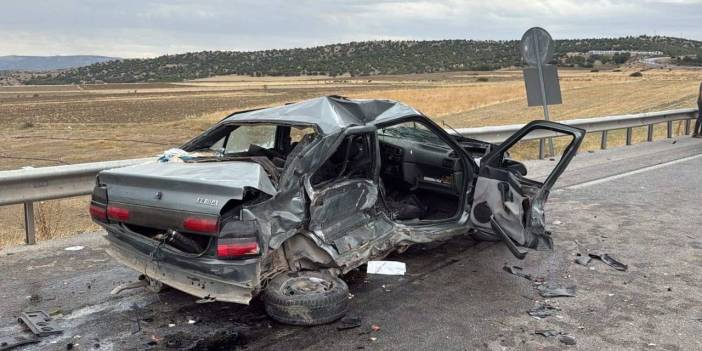Yozgat'ta feci trafik kazası: 1 kişi hayatını kaybetti 3 yaralı