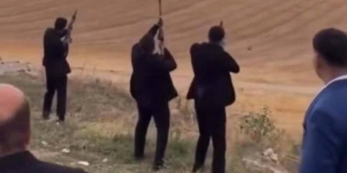 Bursa'da tepki çeken görüntü: Düğün konvoyunu durdurup havaya ateş açtılar!