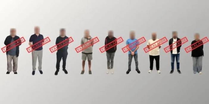 Kırmızı bültenle 9 isim Türkiye'ye getirildi