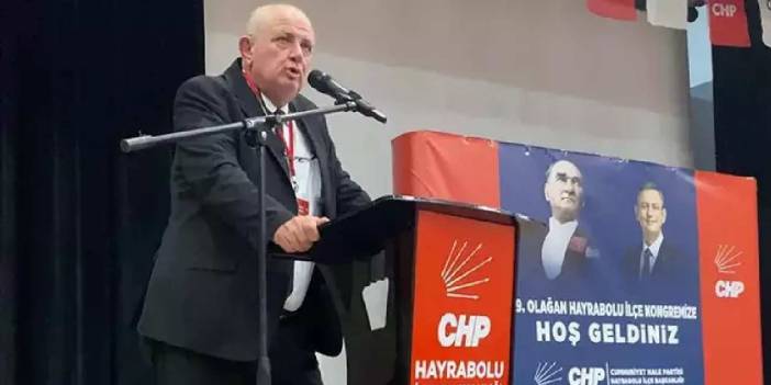 CHP'li Belediye Başkanı istifa etti: İlçe kongresinde açıkladı!