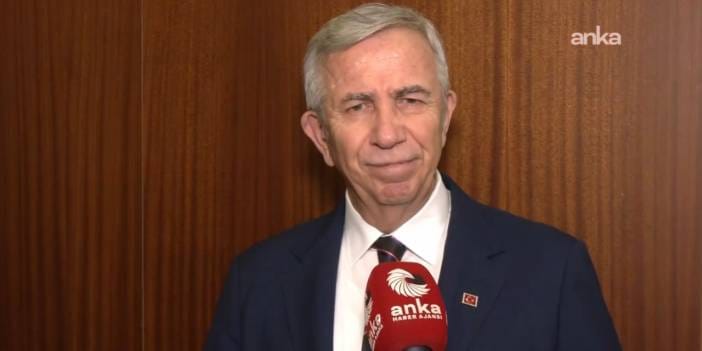 Mansur Yavaş yol haritasını açıkladı