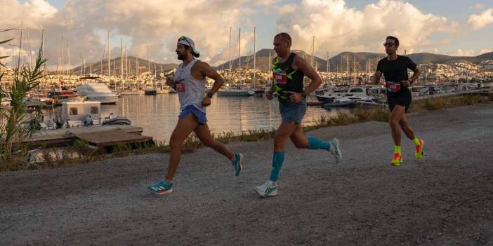 Bodrum Yarı Maratonu'nda 24 ülkeden 2 bin 150 sporcu yarıştı