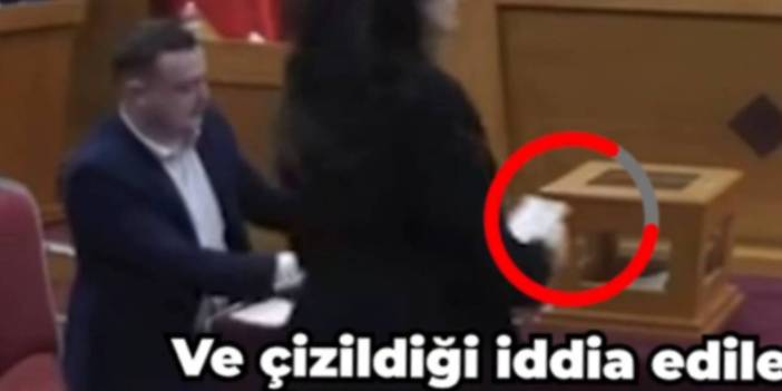 AKP'li Özdemir'in 'çizdiler' dediği pusulayla CHP'li üyenin oy kullandığı ortaya çıktı!
