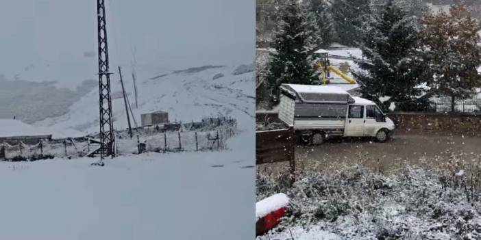 Ordu’nun yüksek kesimleri beyaza büründü