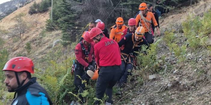 Doğa yürüyüşünde kaybolmuştu: Ayak izleri takip edilerek bulundu