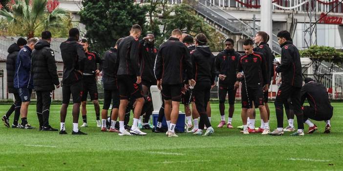 Samsunspor Kayserispor'a hazırlanıyor