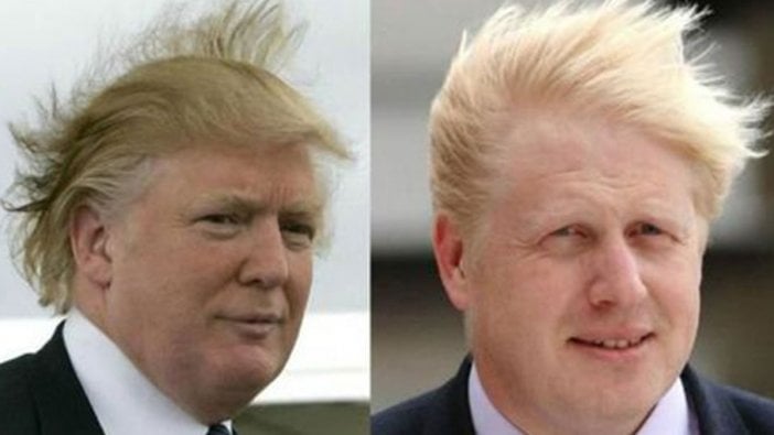 Donald Trump ve Boris Johnson görüştü