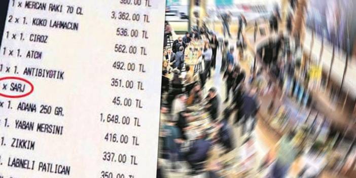 Kadıköy'de 'pes' dedirten olay! Adisyondan 'telefon şarjı' çıktı