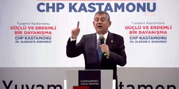 Özgür Özel'den iktidara sert sözler: Bizim 47 yıl gösterdiğimiz sabrı AKP 47 ay gösteremedi