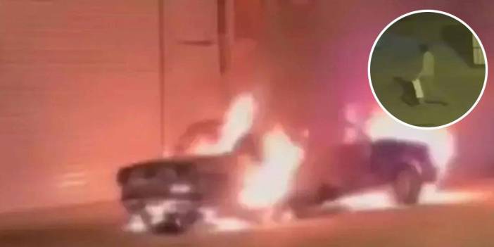 Mersin'de 5 araç kundaklandı