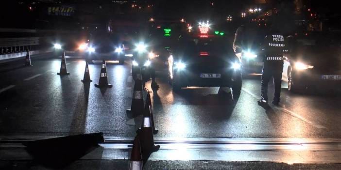 Bayrampaşa'da viyadüğün genişleme derzi koptu: 2 yaralı