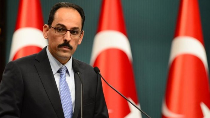 İbrahim Kalın'dan Almanya Başbakanı Merkel'e yanıt