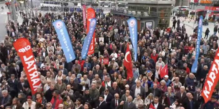 İmamoğlu ifade verirken Özgür Özel tüm İstanbul'u Çağlayan'a davet etti