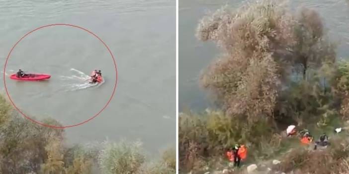 Elazığ'da nefes kesen kurtarma: Baraj suları yükseldi, aile nehirde mahsur kaldı