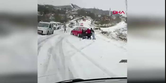 Muğla ekim ayında beyaza büründü!