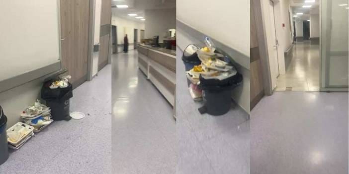 Elbistan Devlet Hastanesi’nde çöp yığınları ve sessizlik: “Hastane terk edilmiş gibi”
