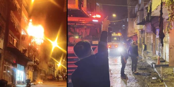 Havai fişekli kız isteme töreni kabusa döndü: 9 kişi mahsur kaldı