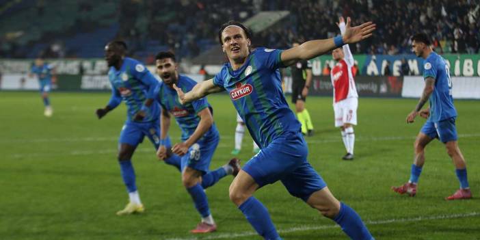 Çaykur Rizespor'a tek gol yetti
