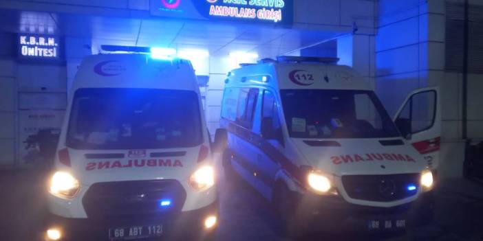 Aksaray'da alacak kavgası kanlı bitti: 1 kişi hayatını kaybetti 2 yaralı