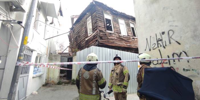Yine metruk bina yine çökme: Bu kez adres Beyoğlu