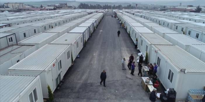 Hatay'da konteyner kent krizi büyüyor! Depremzede öğretmenlere bir hafta mühlet