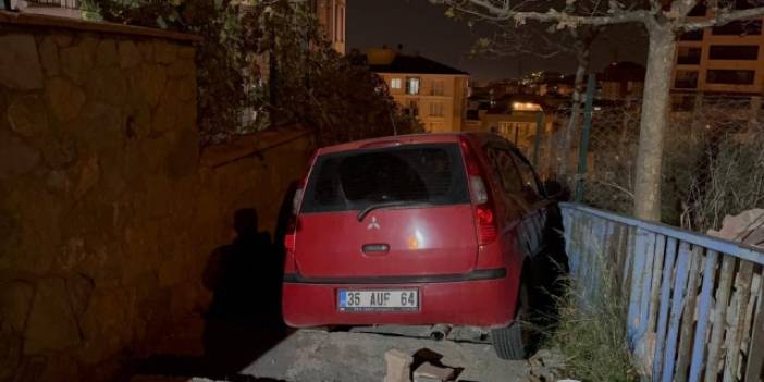 Sarhoş sürücü çıkmaz sokaktan geçmeye çalıştı: 1 yaralı