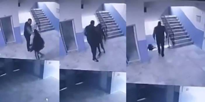 Okul müdüründen otizmli öğrenciye şiddet! Yakasından tutup merdivenden aşağı fırlattı