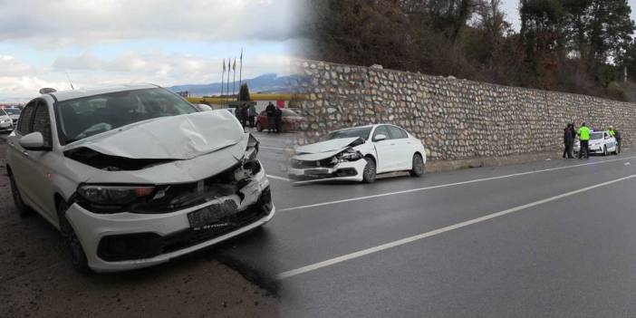 Bolu'da zincirleme yaza: 3 kişi yaralandı