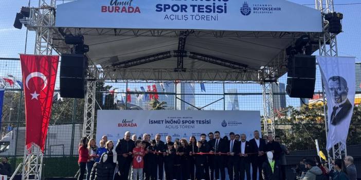 Beşiktaş İsmet İnönü Spor Tesisi törenle açıldı