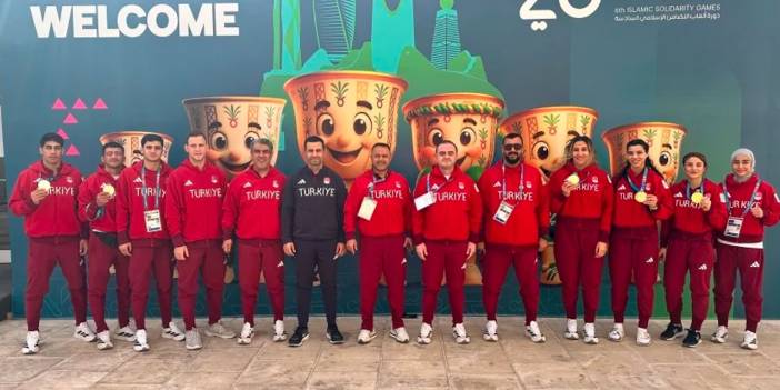 Riyad'dan Türkiye'ye 5 madalya ile döndüler