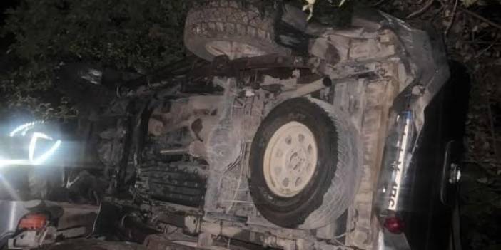 Mardin'de pikap şarampole devrildi: 2'si çocuk 6 yaralı