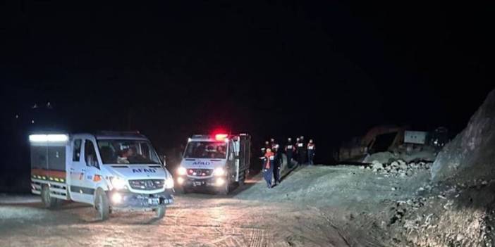 Sivas'ta demir madeni ocağında göçük! Şantiye müdürü göçük altında kaldı