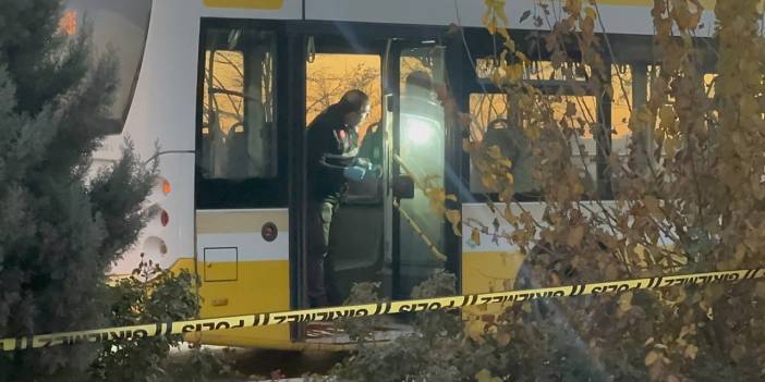 Belediye otobüsünde dehşet! Eşinin gözü önünde bıçaklandı