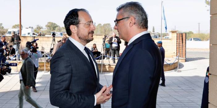 KKTC Cumhurbaşkanı Erhürman GKRY lideriyle bir araya geldi!