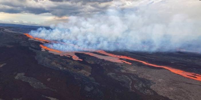 Son bir yılda 37'nci kez! Kilauea yanardağı yeniden uyandı