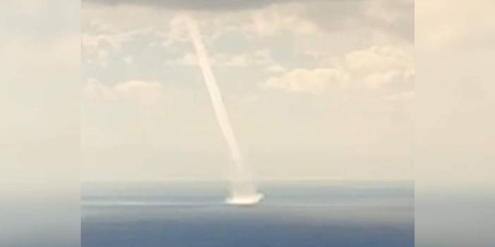 Marmara Denizi'nde hortum oluştu