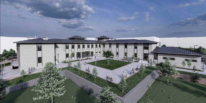 Müdür beyin makam odasına da banyo yapılacak