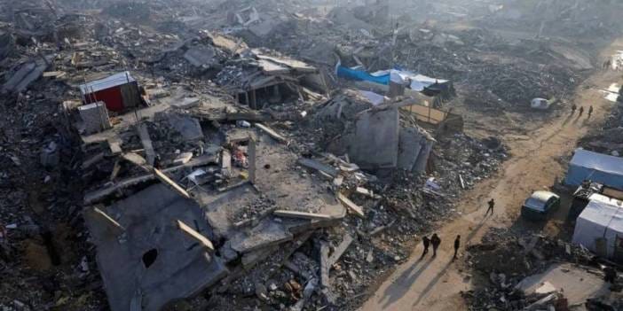 Gazze'nin İsrail ordusunun kontrol ettiği bölgelerde çok sayıda konut yıkıldı